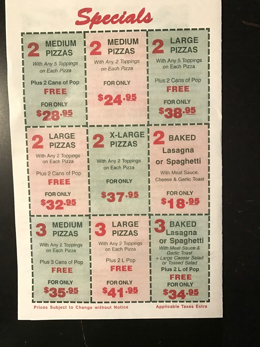 Hollywood Pizza & Sub | 5714 19A Ave NW, Edmonton, AB T6L 1L8, Canada | Phone: (780) 413-4425