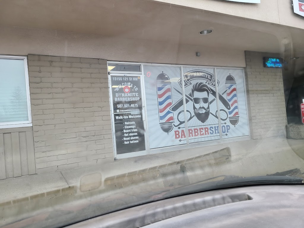Dynamite Barbershop | 15155 121 St NW, Edmonton, AB T5X 3C8, Canada | Phone: (587) 521-4675