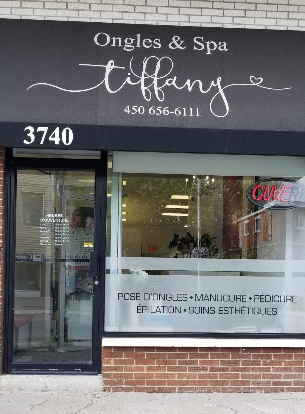 Ongles et Spa Tiffany | 3740 Grande Allée, Saint-Hubert, QC J4T 2V2, Canada | Phone: (450) 656-6111