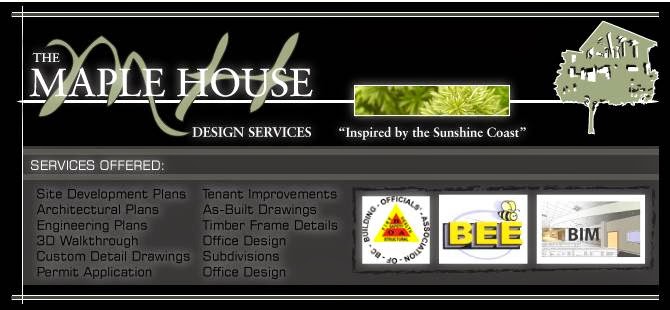 The Maple House Design Services | 1861 N Rd, Gibsons, BC V0N 1V1, Canada | Phone: (604) 886-5780