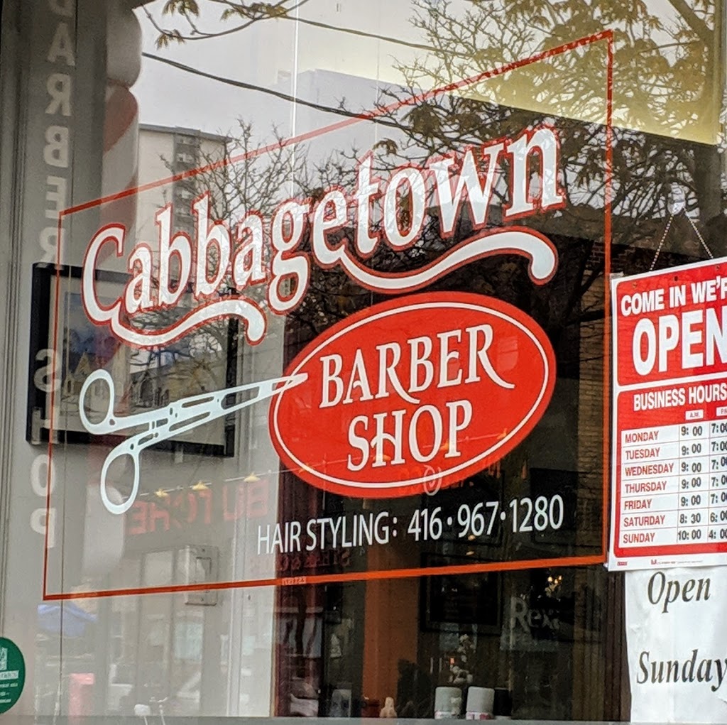 Cabbagetown Barber Shop | 525 Parliament St, Toronto, ON M4X 1P3, Canada | Phone: (416) 967-1280