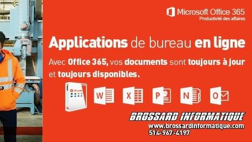 Brossard Informatique inc | 6630 Rue Picasso, Brossard, QC J4W 2V7, Canada | Phone: (450) 999-0882