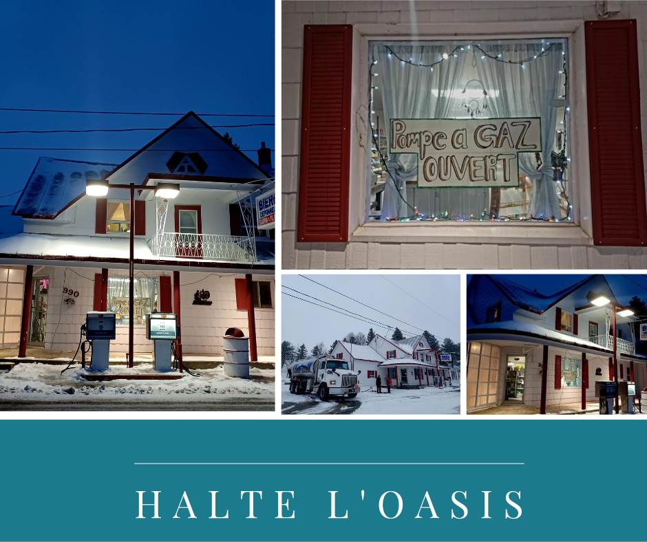 Halte LOasis | 990 3e Rang, Hébertville, QC G8N 1M7, Canada | Phone: (418) 439-9054