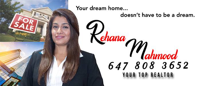 Homes by Rehana | 145 Clarence St Unit No. 29, Brampton, ON L6W 1T2, Canada | Phone: (647) 808-3652