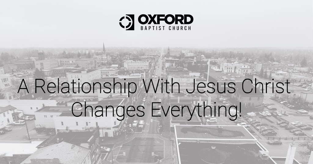 Oxford Baptist Church | 595459 Oxford 59, Woodstock, ON N4S 4E7, Canada | Phone: (519) 537-7612