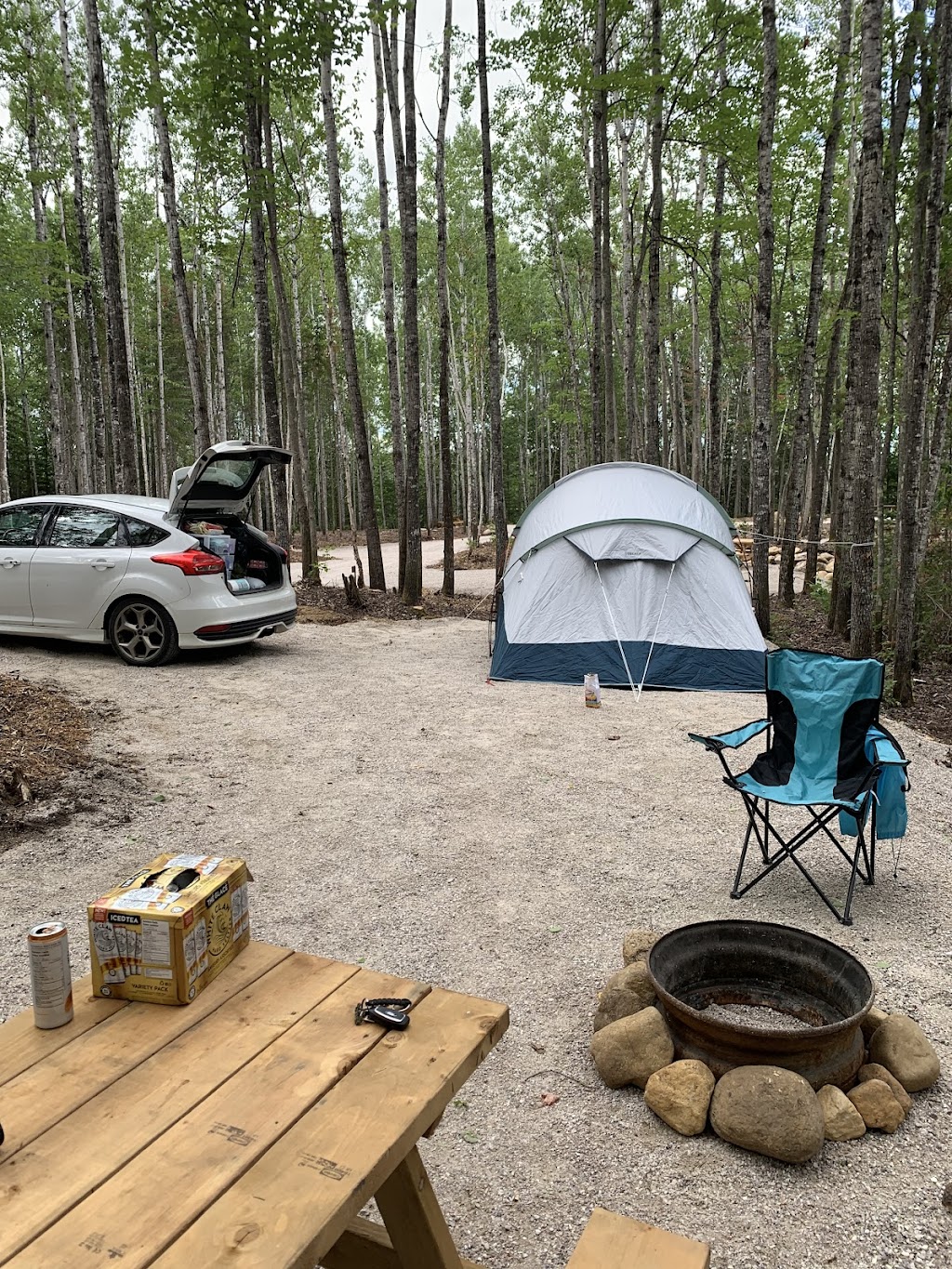 Camping Espace Air Pur | 55 Chem. des Pointes, Saint-Urbain, QC G0A 4K0, Canada | Phone: (418) 737-1437