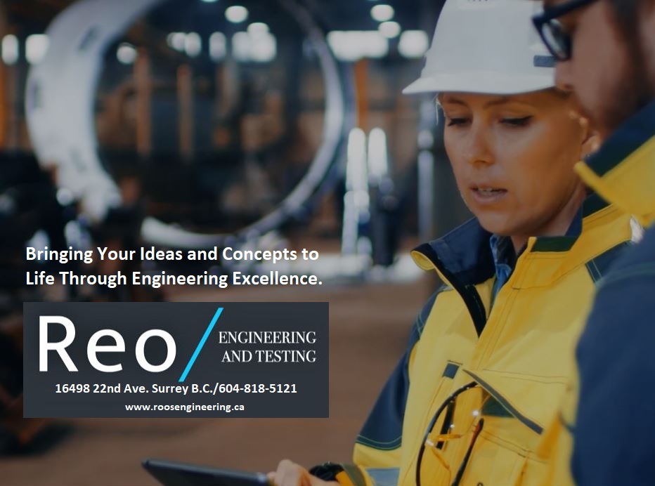 Reo Engineering & Testing | Roos Engineering Ltd. | 16498 22 Ave, Surrey, BC V3Z 0E5, Canada | Phone: (778) 294-1292