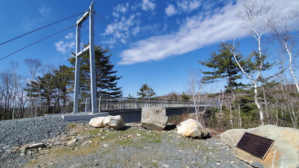 Lake William Trail suspension bridge | 1933, NS-318, Waverley, NS B2R, Canada | Phone: (902) 449-0581