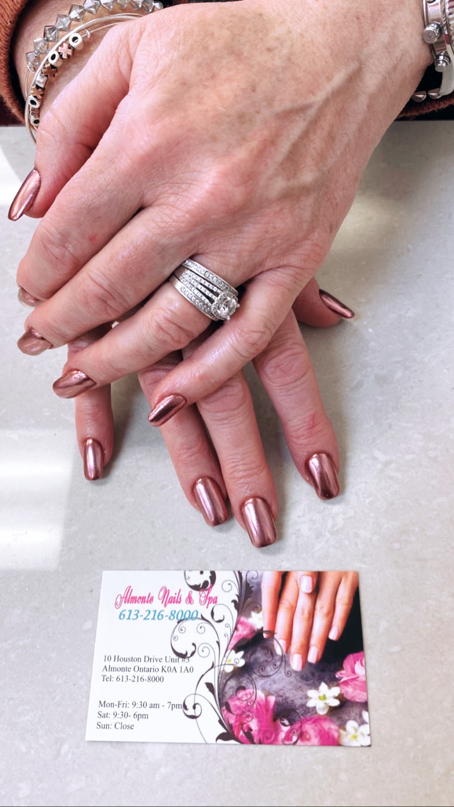 Almonte Nails & Spa | 10 Houston Dr Unit#3, Almonte, ON K0A 1A0, Canada | Phone: (613) 216-8000