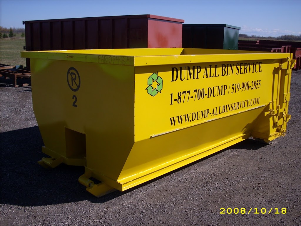 Dump All Bin Service | 6013 Line 87, Listowel, ON N4W 3G6, Canada | Phone: (519) 998-2855