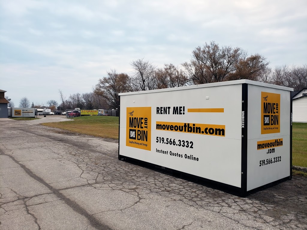 The Move Out Bin: Portable Storage Containers | 1295 Radcliffe Ave, Windsor, ON N8P 1P2, Canada | Phone: (519) 566-3332