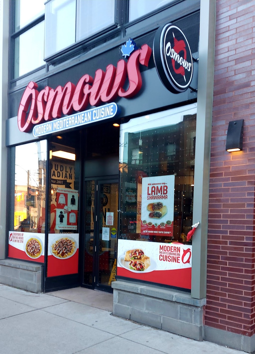 Osmows Shawarma | 861 Queen St E Unit 107, Toronto, ON M4M 1J2, Canada | Phone: (416) 901-0600