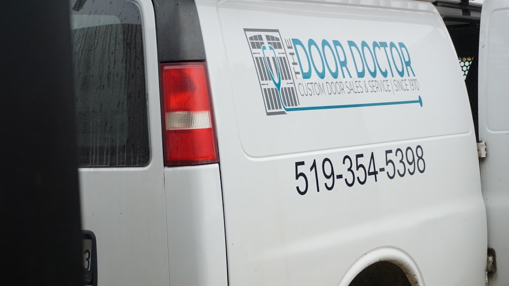 Custom Door Sales and Service "The Door Doctor" | Same building as Rob’s Electric, 869 Park Ave W, Chatham-Kent, ON N7M 0N1, Canada | Phone: (519) 354-5398