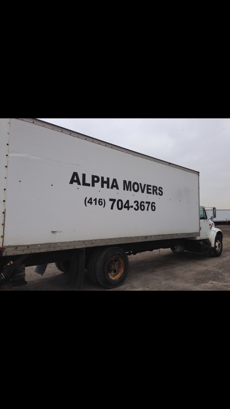 Alpha Movers | 8 Maison Parc Ct, Thornhill, ON L4J 9K5, Canada | Phone: (416) 854-3697