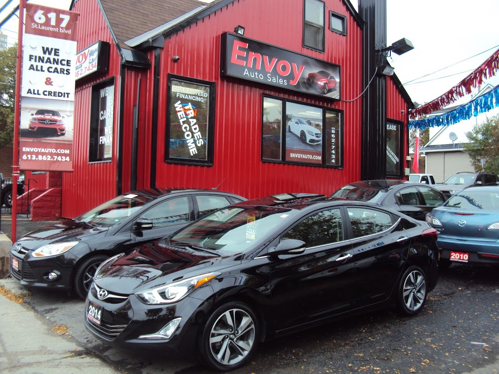 Envoy Auto Sales | 617 St Laurent Blvd, Ottawa, ON K1K 3A3, Canada | Phone: (613) 862-7434