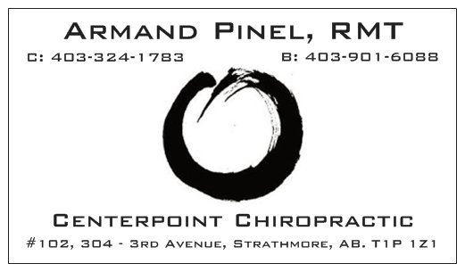 A. Pinel Massage at Centerpoint Strathmore | Centerpoint Chiropractic, 102, 304 3 Ave, Strathmore, AB T1P 1Z1, Canada | Phone: (403) 324-1783