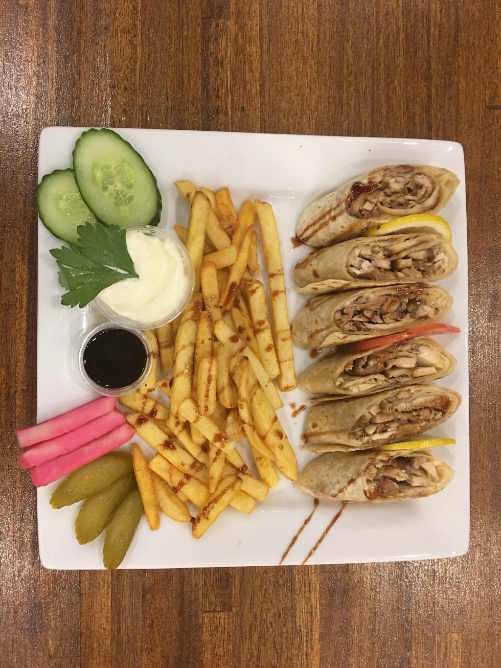 Shawarma Mazaya | 6-5130 Dixie Rd, Mississauga, ON L4W 4K2, Canada | Phone: (905) 232-0119