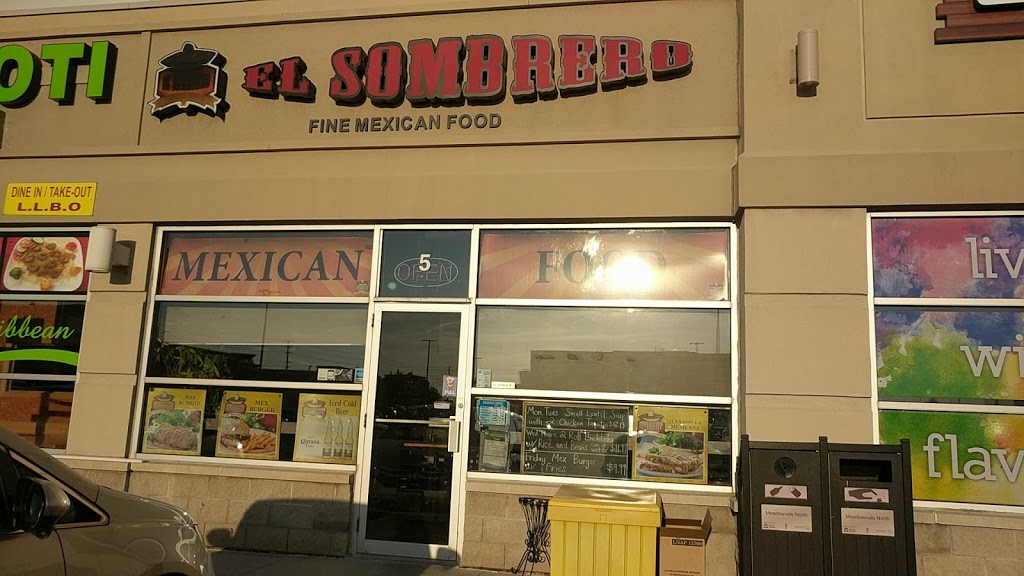 El Sombrero | 6990 Financial Dr, Mississauga, ON L4N 8J4, Canada | Phone: (905) 858-4100