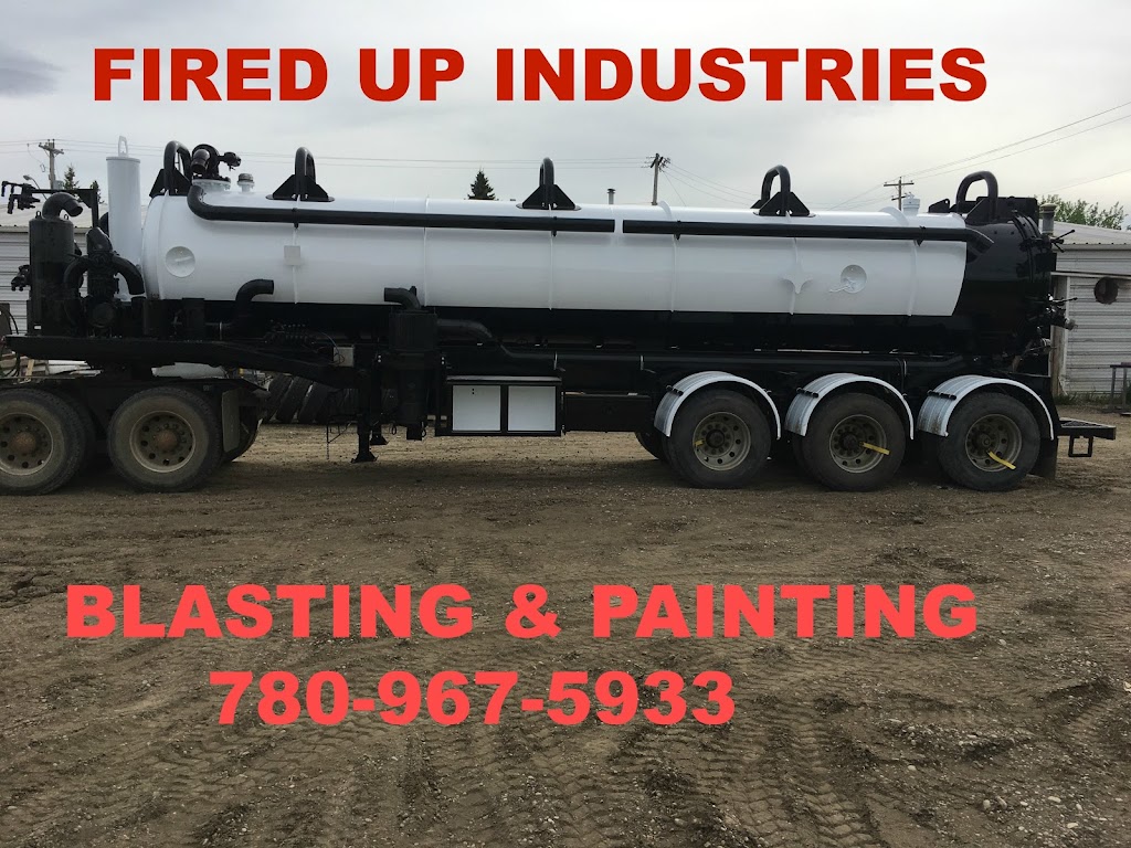 Fired Up Blasting and Painting | 4424 Industrial Ave, Onoway, AB T0E 1V0, Canada | Phone: (780) 967-5933