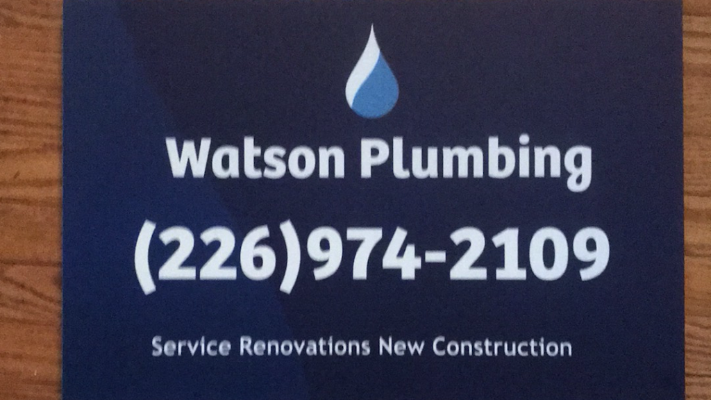 Mark Watson Plumbing | 271 6th Ave, Hanover, ON N4N 2E5, Canada | Phone: (226) 974-2109