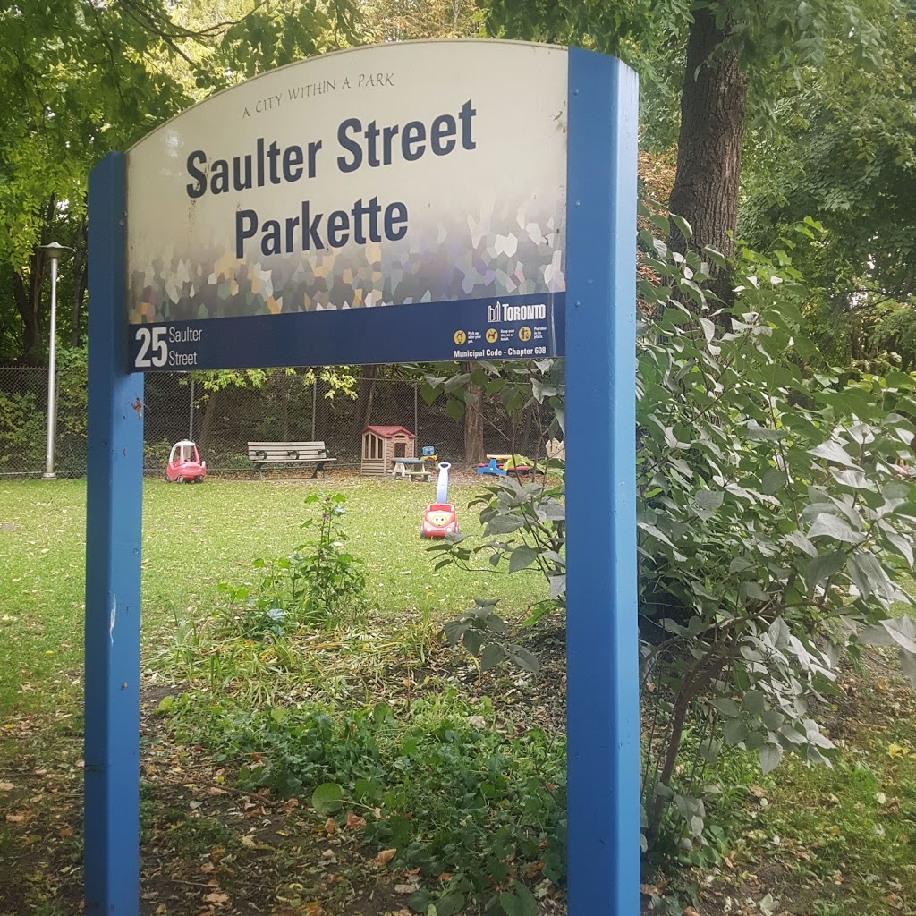 Saulter Street Parkette | 25 Saulter St, Toronto, ON M4M 2H7, Canada | Phone: (416) 338-4386