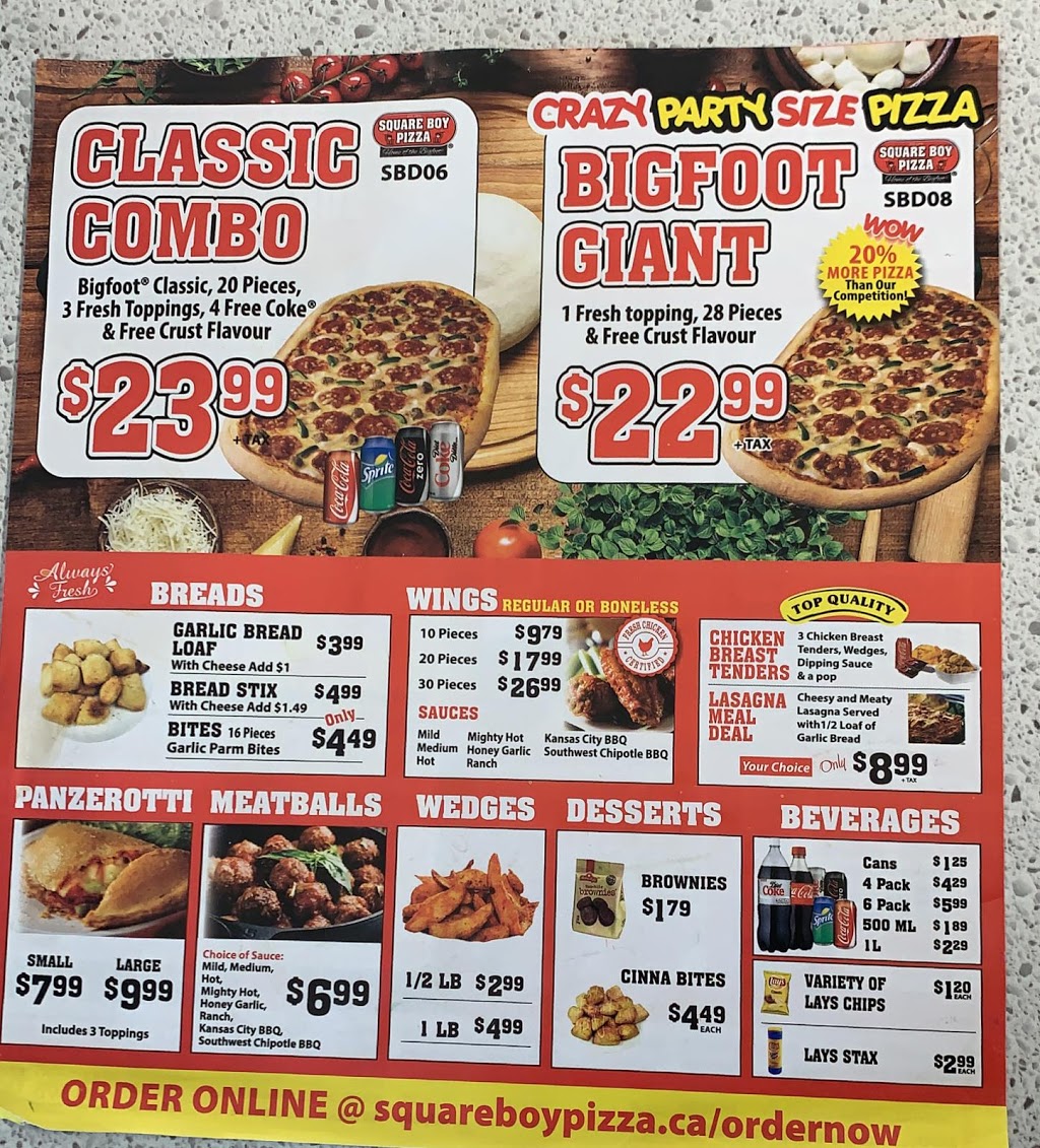 Square Boy Pizza | 24601 Hwy 7, Sharbot Lake, ON K0H 2P0, Canada | Phone: (613) 279-3361