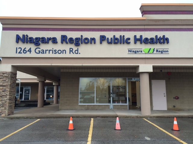 Niagara Region Public Health - Fort Erie Office | 1264 Garrison Road, Unit 12, (Closed between 12-1pm), Fort Erie, ON L2A 1P1, Canada | Phone: (905) 871-6513