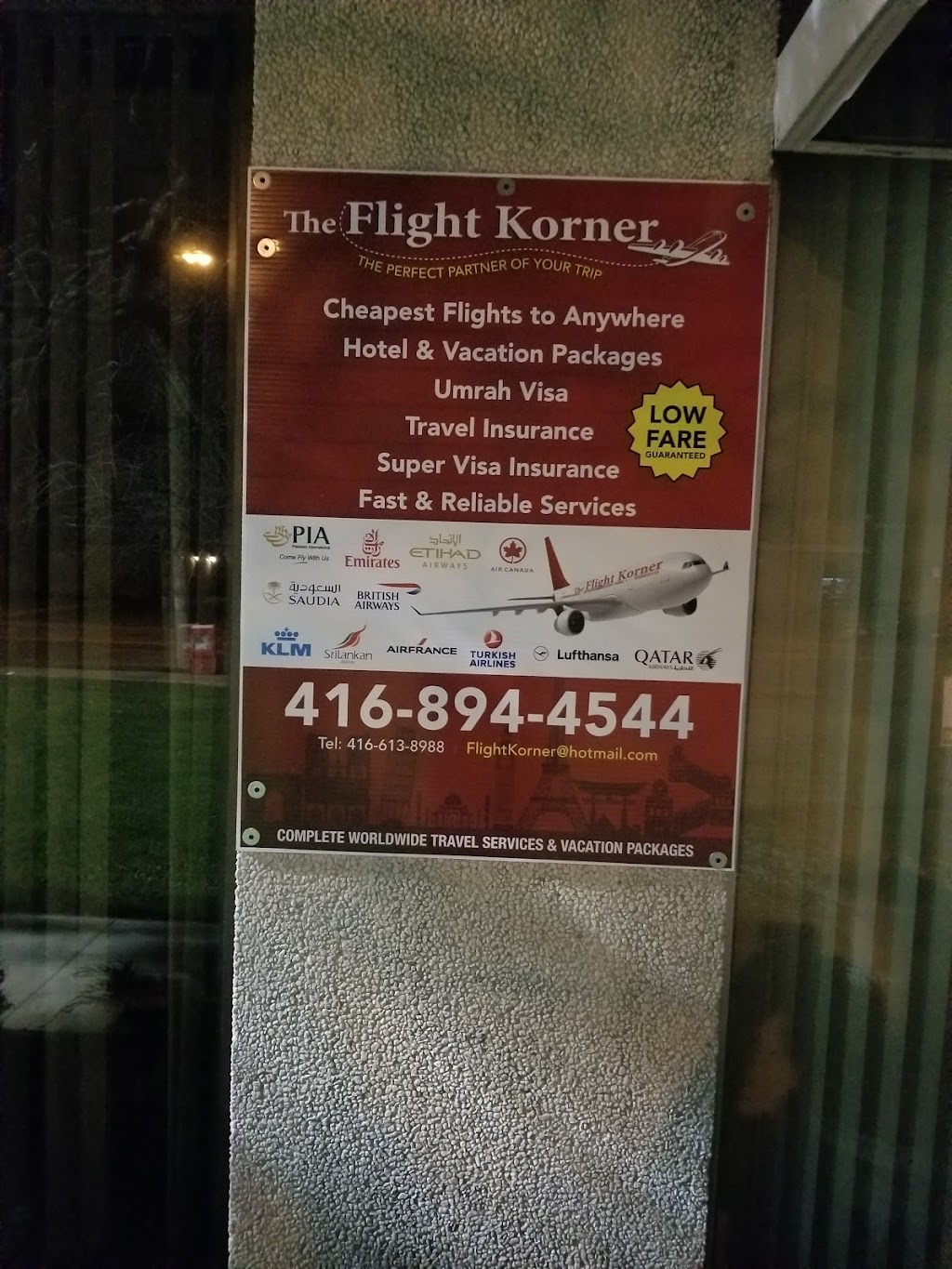 The FlighT KorneR | 1 Thorncliffe Park Dr, East York, ON M4H 1H9, Canada | Phone: (416) 894-4544