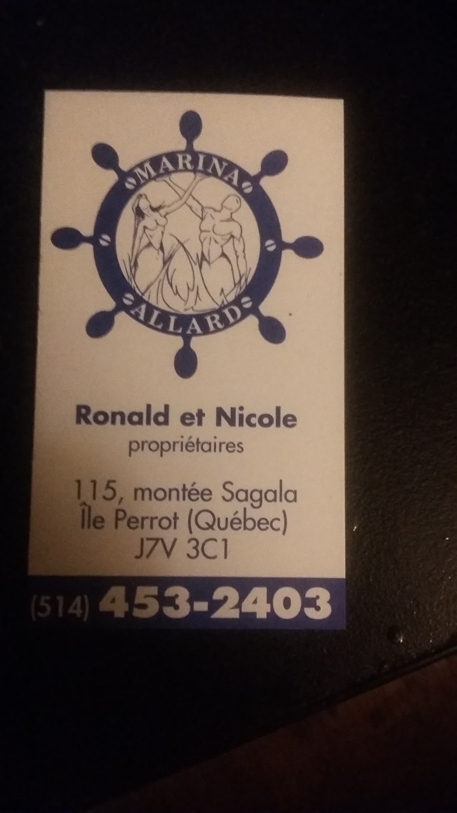 Ronald et Nicole | 115 Mnt Sagala, LÎle-Perrot, QC J7V 3B9, Canada | Phone: (514) 453-2403