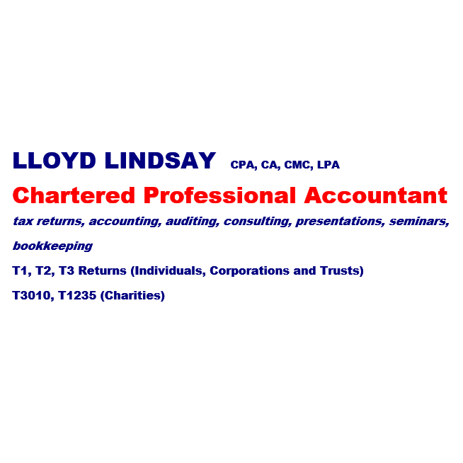 Lloyd Lindsay - CPA, Chartered Professional Accountant, CMC, LPA | 1166 Carlo Ct, Mississauga, ON L4W 3N6, Canada | Phone: (905) 629-8498