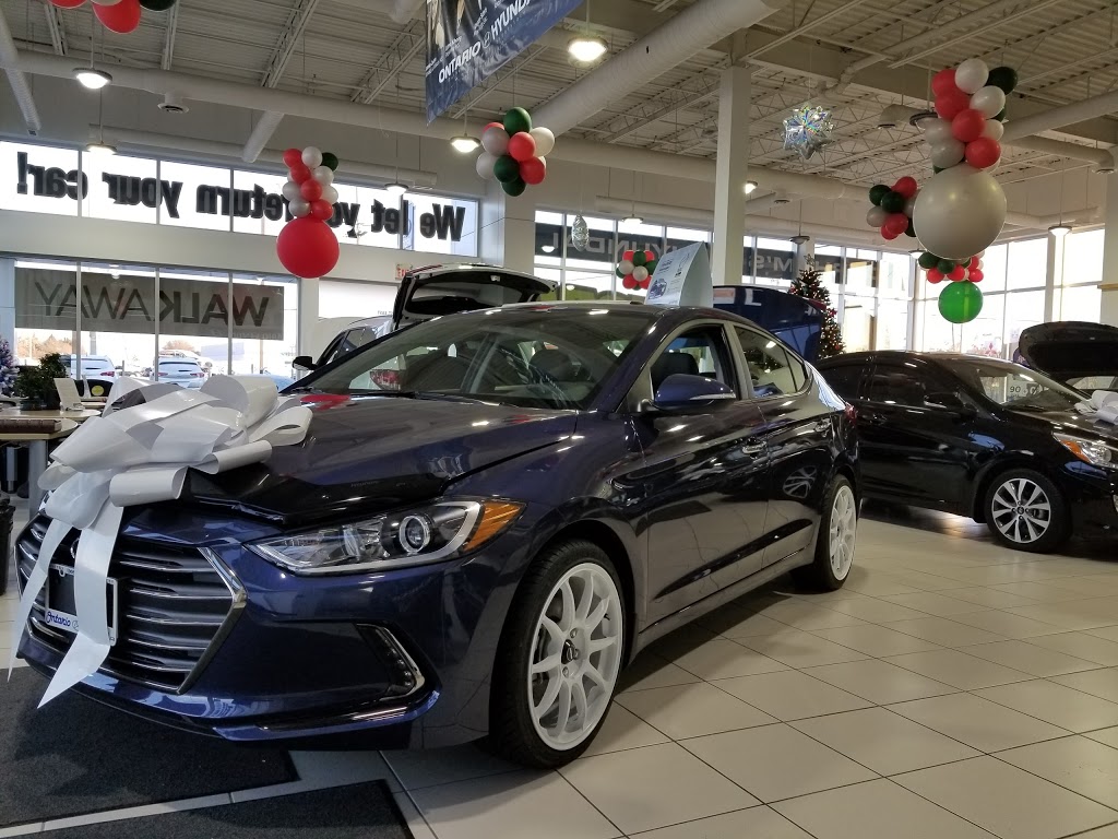 Ontario Hyundai | 1505 Dundas St E, Whitby, ON L1N 2K6, Canada | Phone: (905) 668-5100