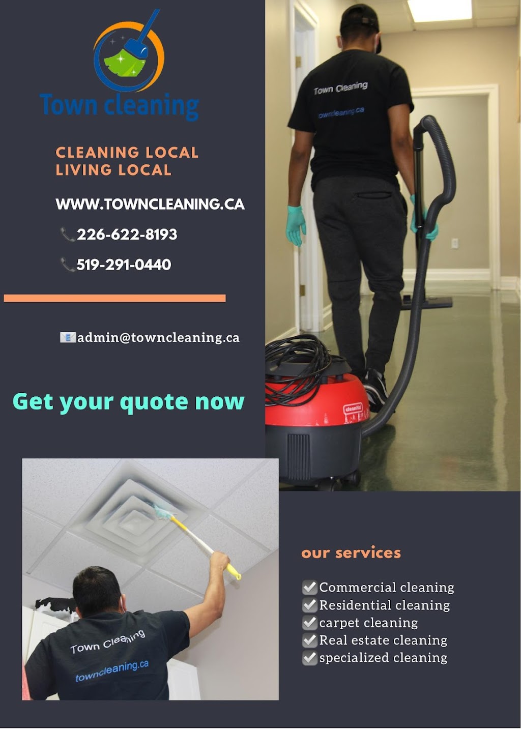 Town Cleaning Woodstock | 10 Old Orchard Glen, Woodstock, ON N4V 1G2, Canada | Phone: (226) 622-8193