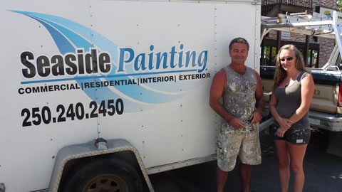 Seaside Painting & Home Improvements | 223 Fern Rd W Unit #3, Qualicum Beach, BC V9K 1S4, Canada | Phone: (250) 240-2450