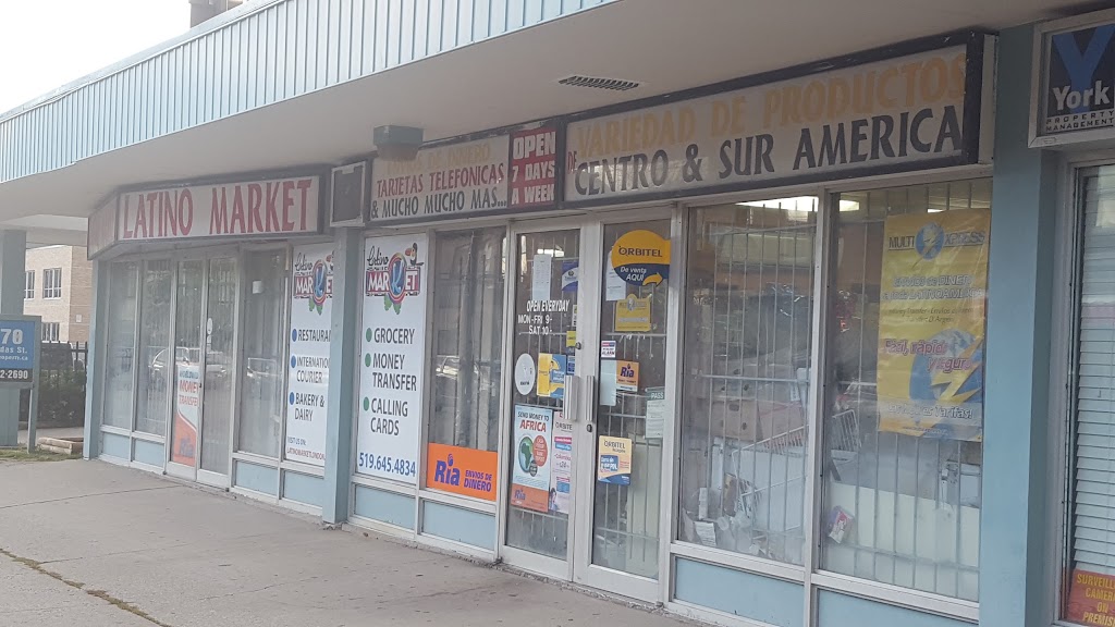 Latino Market | 470 Dundas St, London, ON N6B 1W3, Canada | Phone: (519) 645-4834