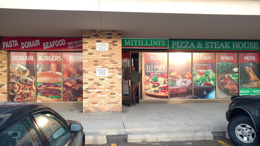 Mitillinis Pizza and Steak House | 5720 Silver Springs Blvd NW, Calgary, AB T3B 4N7, Canada | Phone: (403) 288-7737