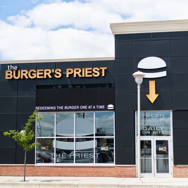 The Burgers Priest | 435 Stone Rd W, Guelph, ON N1G 2X6, Canada | Phone: (519) 265-6624