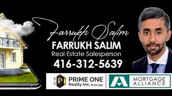 Farrukh Salim - Real Estate Services | 2246 Britannia Rd W, Mississauga, ON L5M 1R3, Canada | Phone: (416) 312-5639