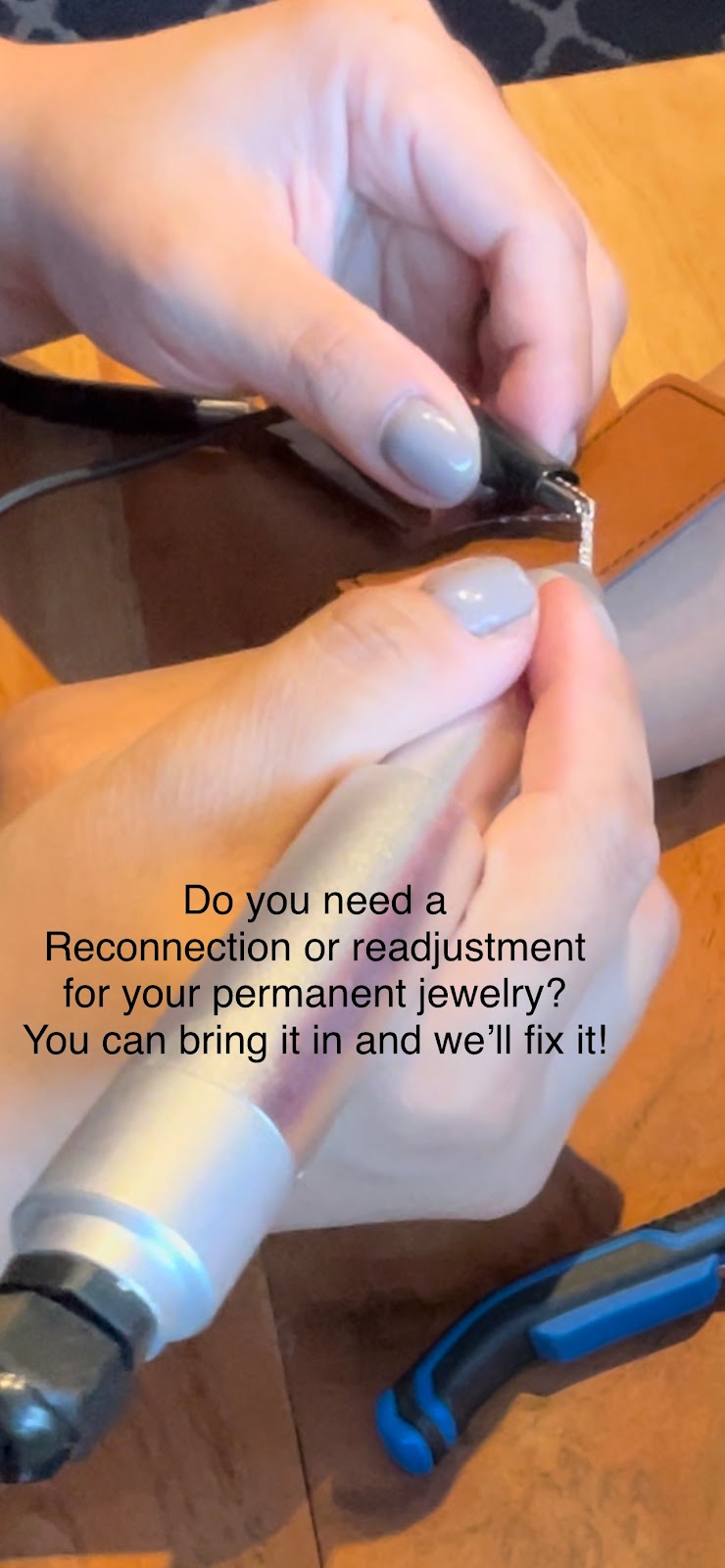Tonji Permanent Jewelry | 4750 Rutherford Rd, Nanaimo, BC V9T 6K4, Canada | Phone: (236) 238-2104
