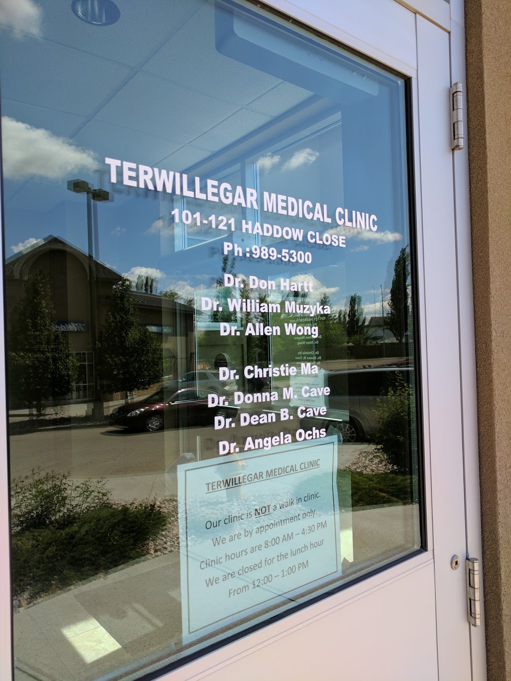 Terwillegar Medical Clinic | 101, 121 Haddow Close NW, Edmonton, AB T6R 3W3, Canada | Phone: (780) 989-5300