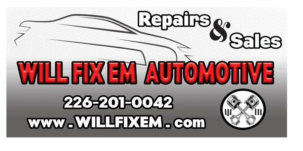 Will Fix Em Automotive Repairs | 515 Conestogo Rd, Waterloo, ON N2L 4C9, Canada | Phone: (226) 201-0042