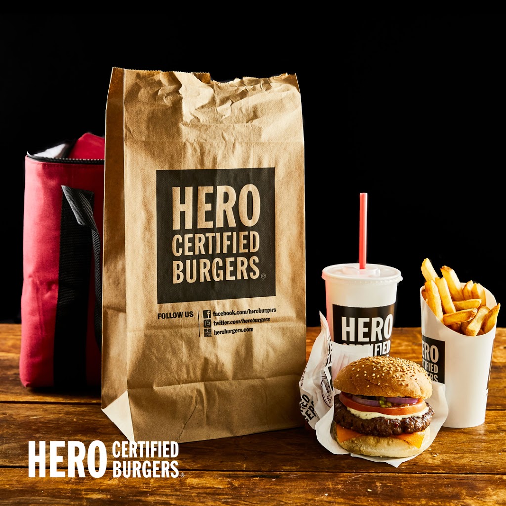 Hero Certified Burgers - Funworx Kitchener | 425 Bingemans Centre Dr, Kitchener, ON N2B 3X9, Canada | Phone: (519) 744-1555