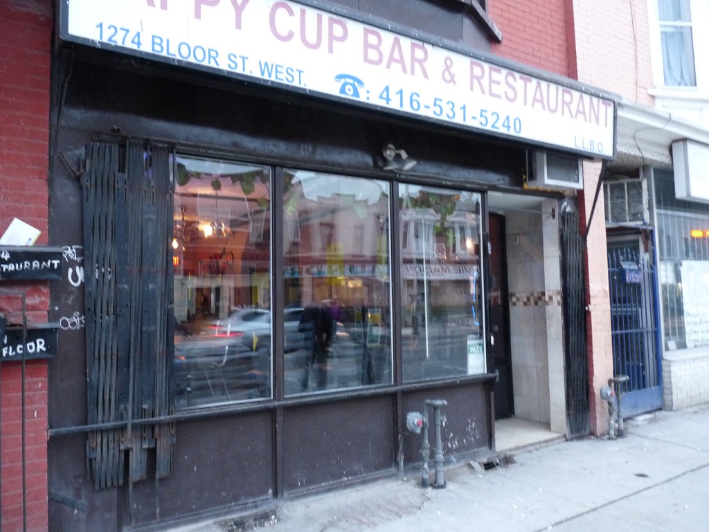 Happy Cup Bar & Restaurant | 1274 Bloor St W, Toronto, ON M6H 1N8, Canada | Phone: (647) 350-0287