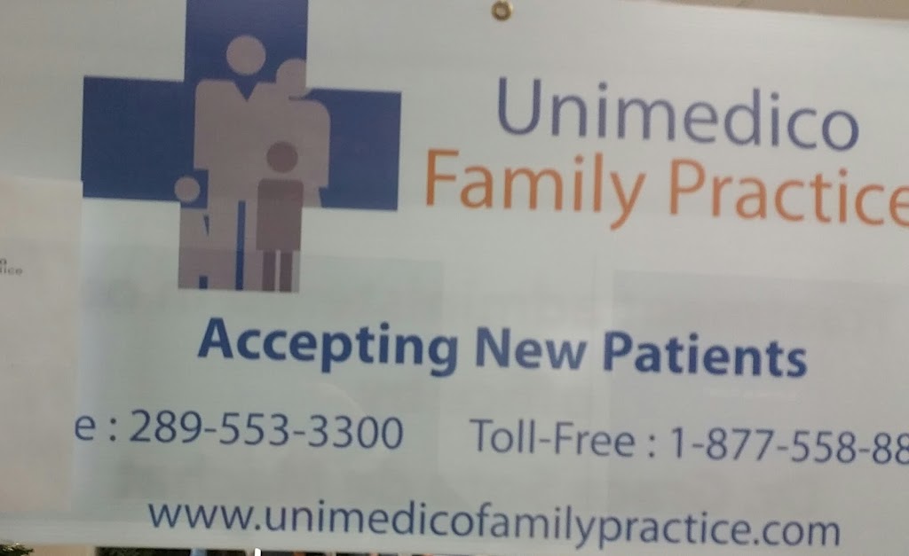 Unimedico Family Practice | 955 Major MacKenzie Dr W #110, Maple, ON L6A 4P9, Canada | Phone: (877) 558-8818