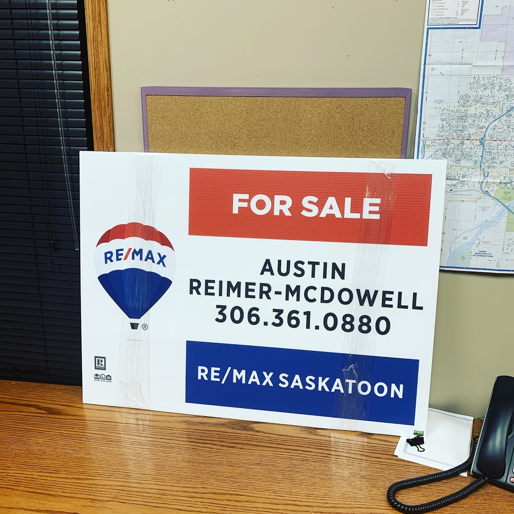 Austin Reimer-McDowell RE/MAX Saskatoon | 1820 8 St E #250, Saskatoon, SK S7H 0T6, Canada | Phone: (306) 361-0880