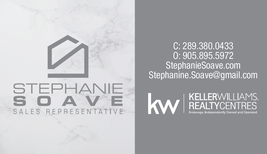 Stephanie Soave Real Estate | Keller Williams Realty Centres, 16945 Leslie St Unit 27-29, Newmarket, ON L3Y 9A2, Canada | Phone: (289) 380-0433