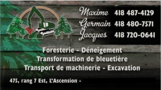 Les Entreprises Fortin-Tremblay & Fils Inc. | 475 7e Rang E, LAscension-de-Notre-Seigneur, QC G0W 1Y0, Canada | Phone: (581) 728-1447
