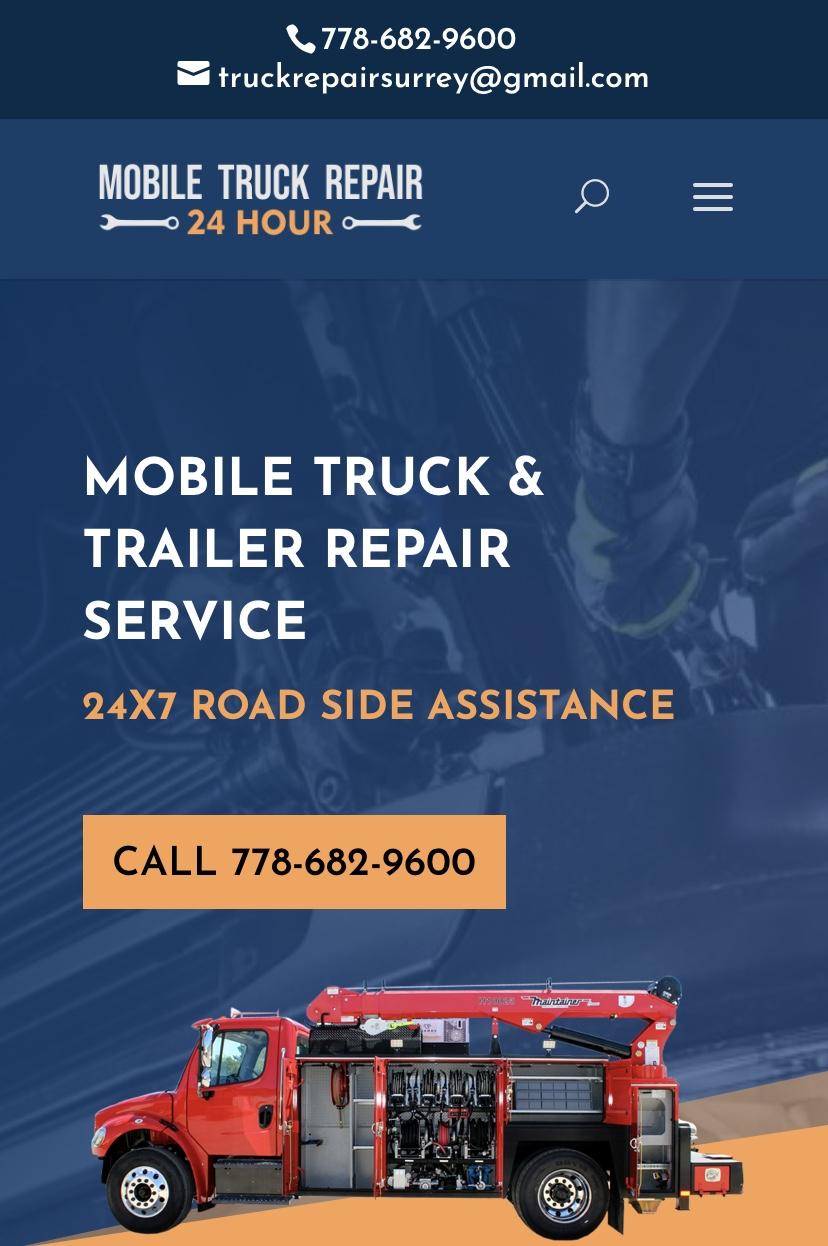 Mobile truck repair 24/7 Cheema truck and trailer repair ltd | 7928 128 St Unit #217, Surrey, BC V3W 4E8, Canada | Phone: (778) 682-9600