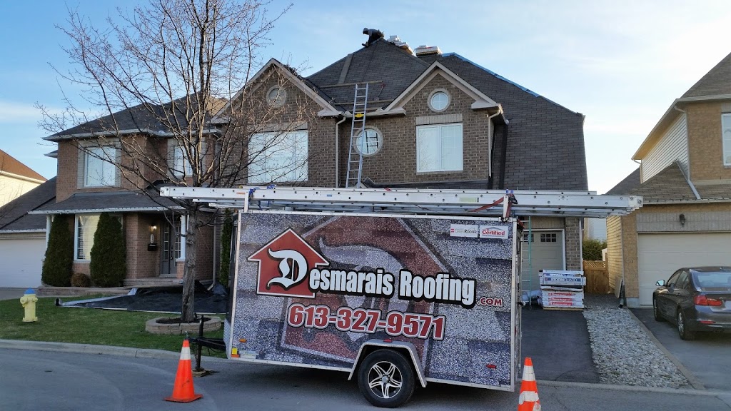 Desmarais Roofing Inc | 5480 Canotek Rd Unit #22G, Gloucester, ON K1J 9H7, Canada | Phone: (613) 327-9571