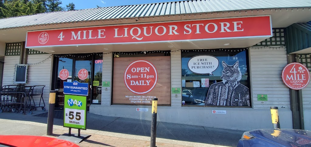 4 Mile Liquor Store Colwood | 1905 Sooke Rd unit 4, Victoria, BC V9B 1J2, Canada | Phone: (250) 590-9802