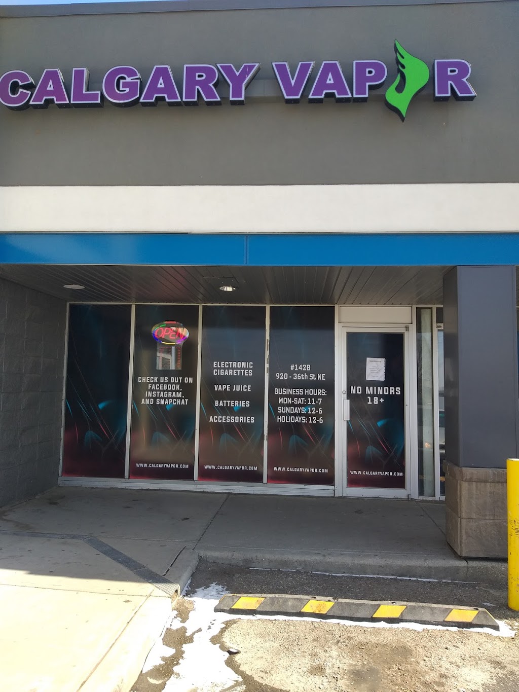 Calgary Vapor Vista Landing | 920 36 St NE #142B, Calgary, AB T2A 6L8, Canada | Phone: (403) 474-8043